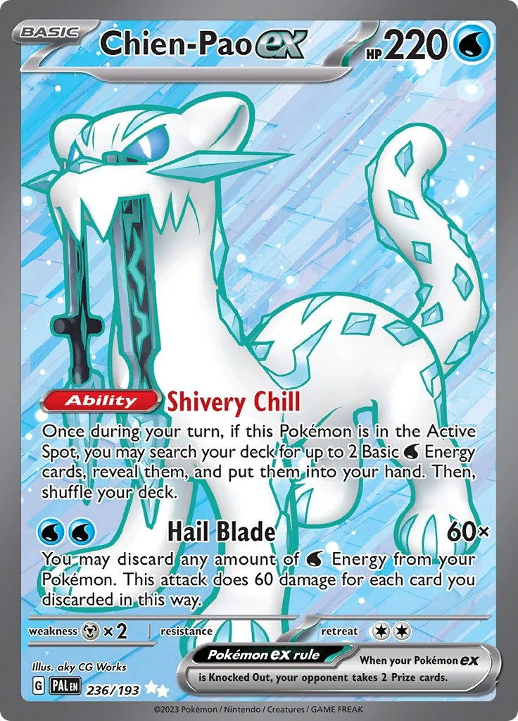 Chien-Pao ex (236/193) (SV02: Paldea Evolved)