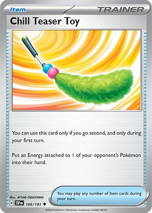 Chill Teaser Toy (166/191) (SV08: Surging Sparks)