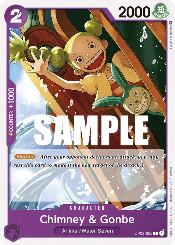 Chimney & Gonbe (OP03-065) (Pillars of Strength)
