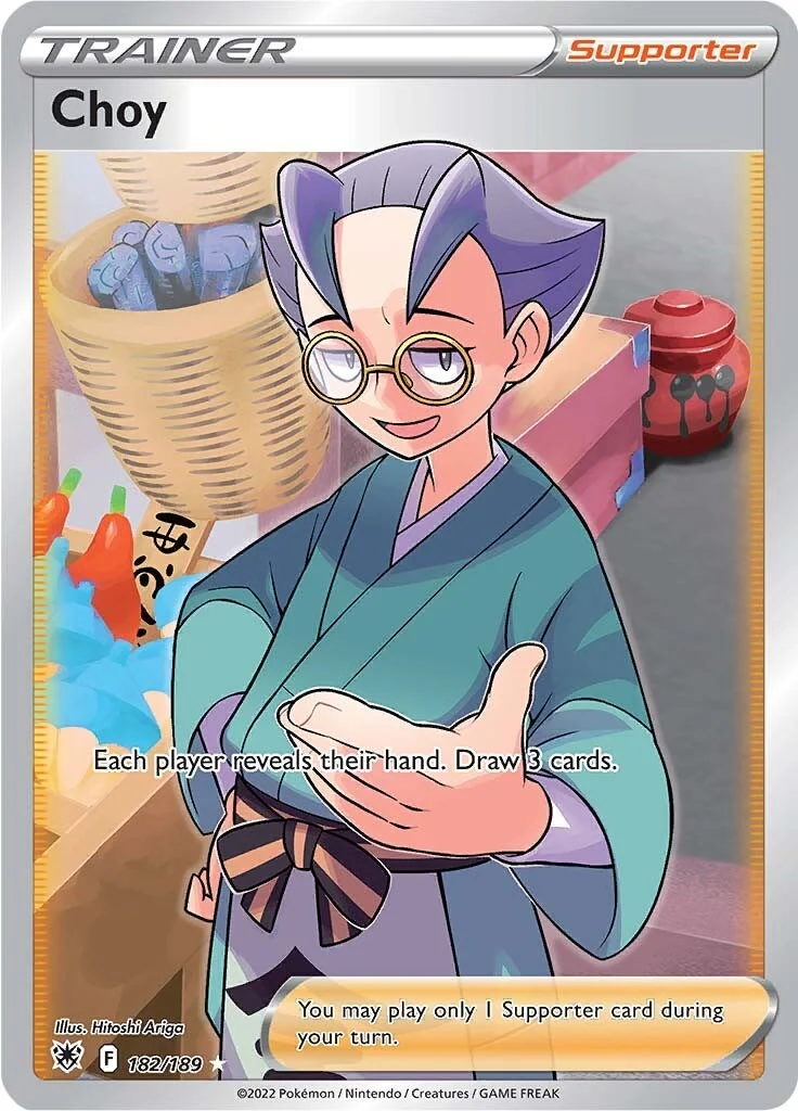 Choy (Full Art) (182/189) (SWSH10: Astral Radiance)