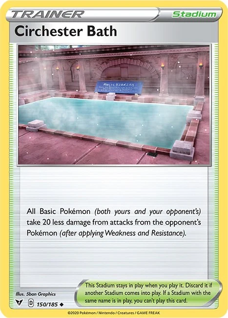Circhester Bath (150/185) (SWSH04: Vivid Voltage)