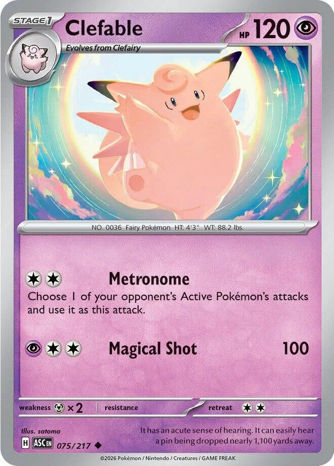Clefable (075/217) (ME: Ascended Heroes)