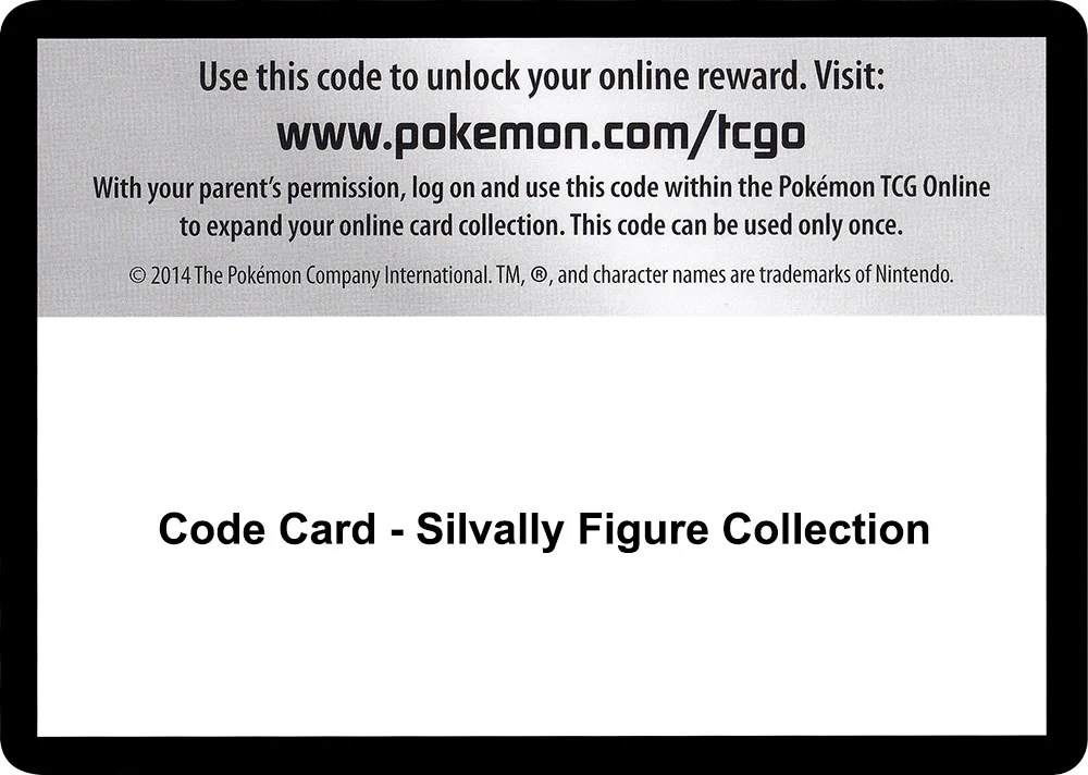 Code Card - Silvally Figure Collection (SM - Crimson Invasion)