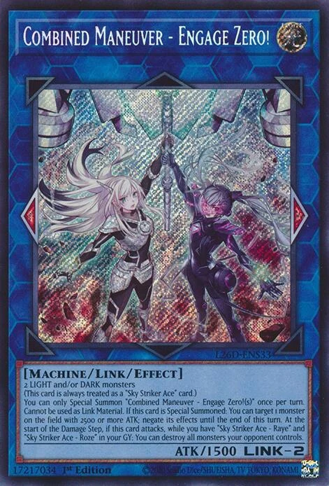 Combined Maneuver - Engage Zero! (Secret Rare) (L26D-ENS33) (Legendary Modern Decks 2026)