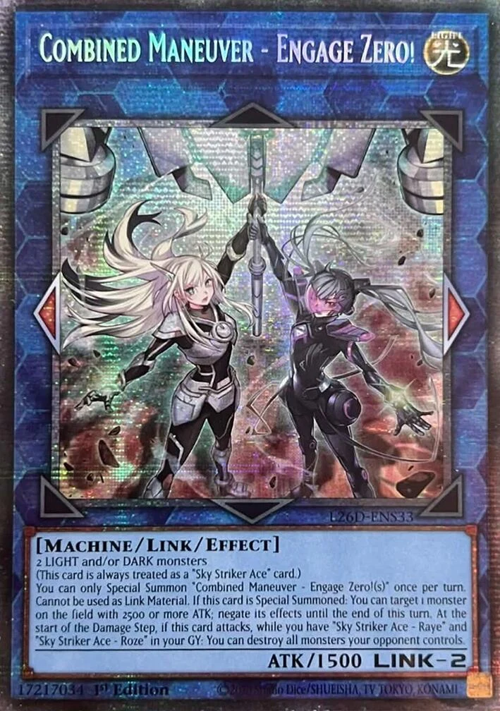 Combined Maneuver - Engage Zero! (Starlight Rare) (L26D-ENS33) (Legendary Modern Decks 2026)