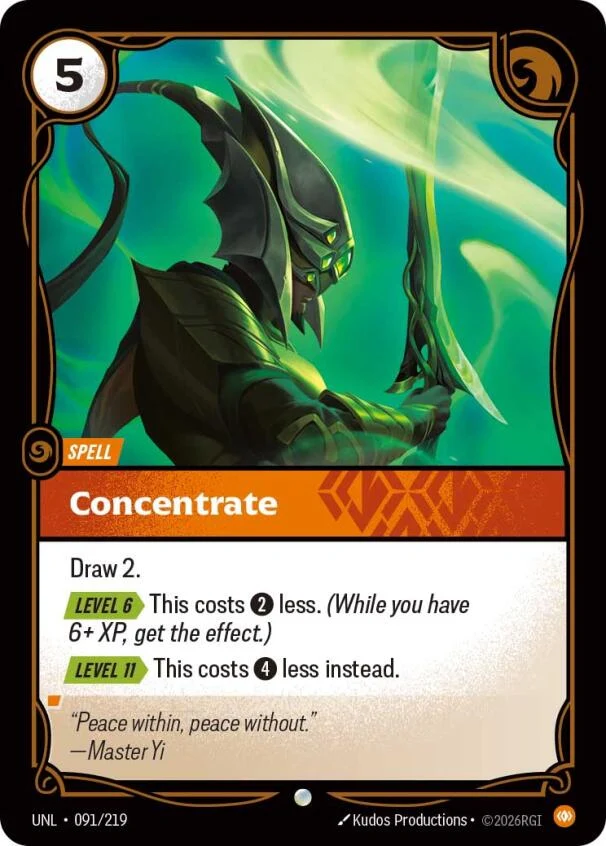 Concentrate (091/219) (Unleashed)