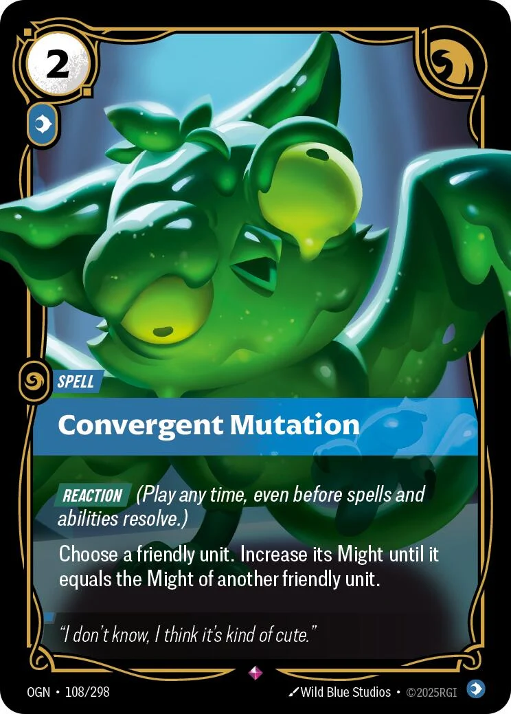 Convergent Mutation (108/298) (Origins)