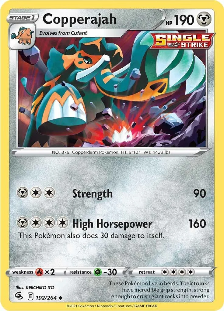 Copperajah (192/264) (SWSH08: Fusion Strike)