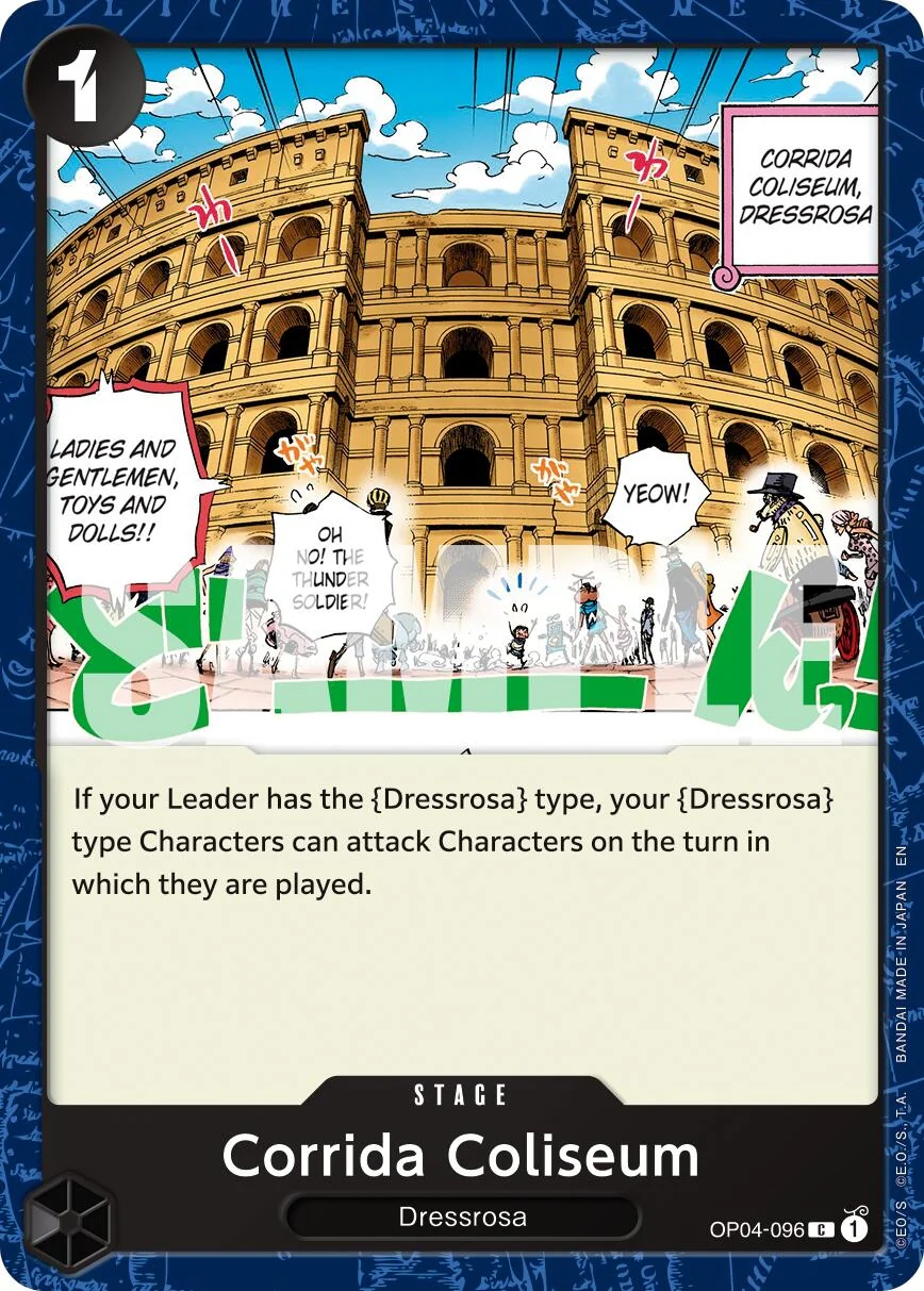 Corrida Coliseum (Reprint) (OP04-096) (Premium Booster -The Best- Vol. 2)