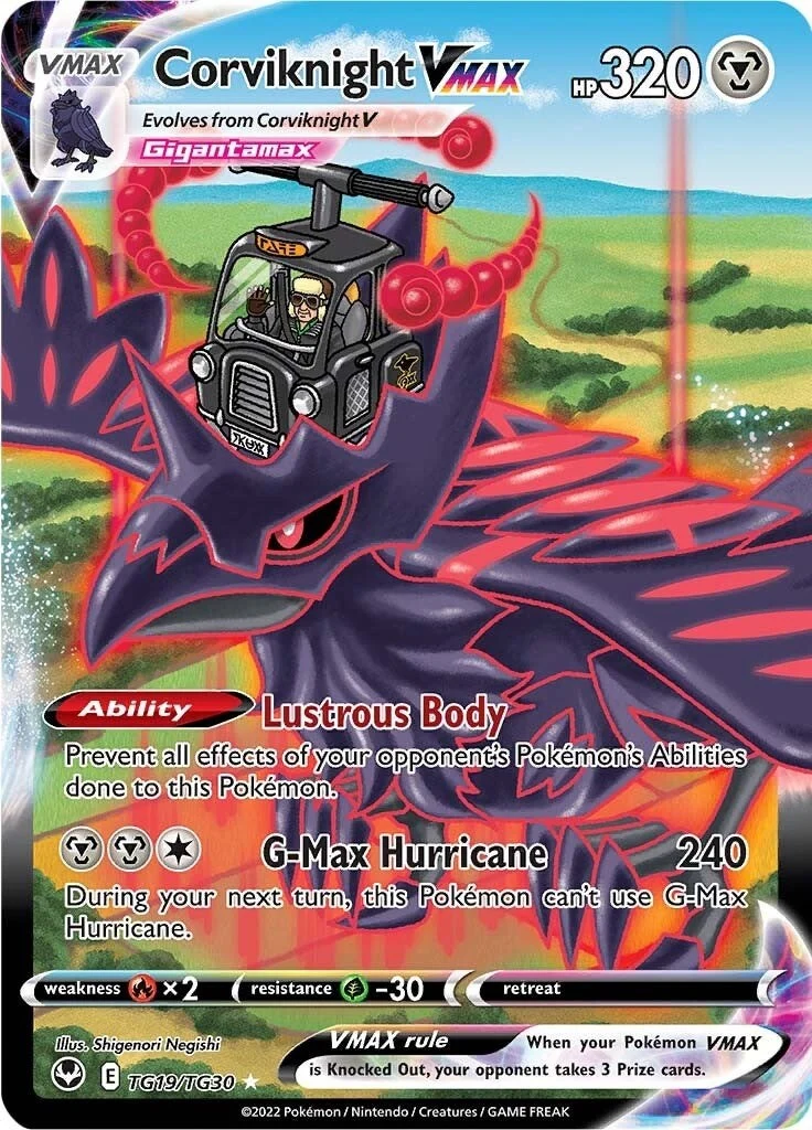 Corviknight VMAX (TG19/TG30) (SWSH12: Silver Tempest Trainer Gallery)