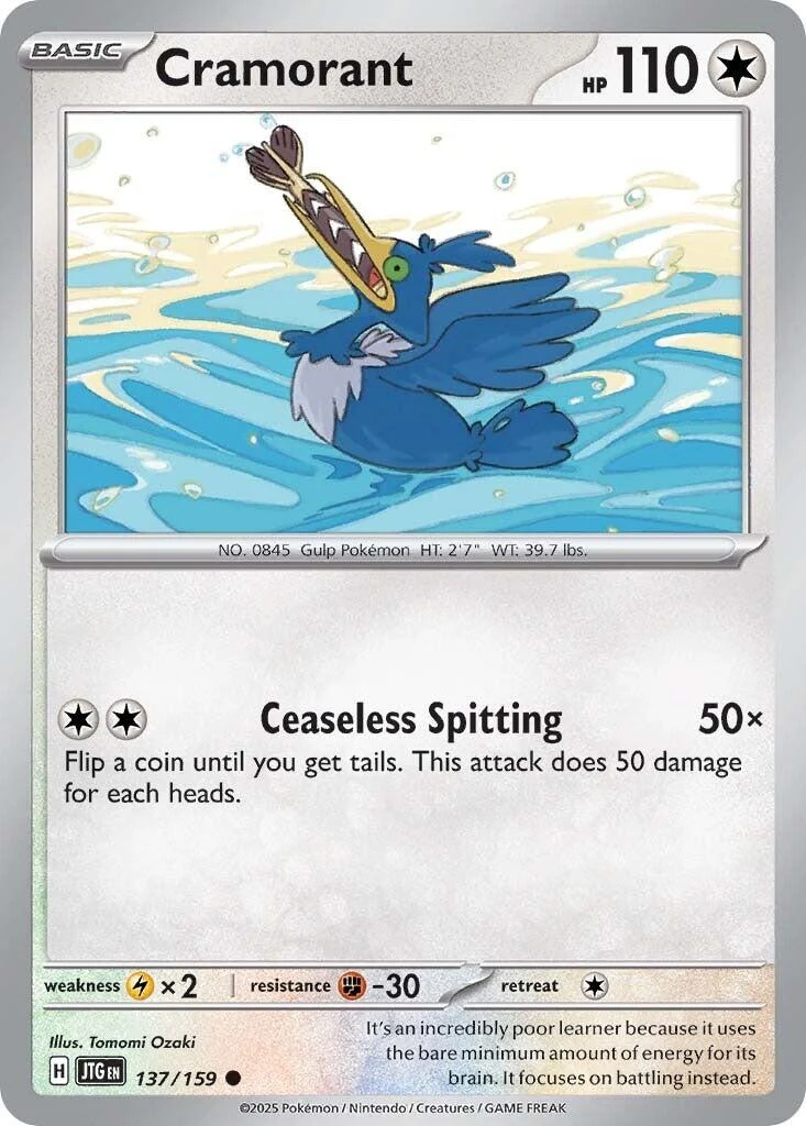 Cramorant (137/159) (SV09: Journey Together)