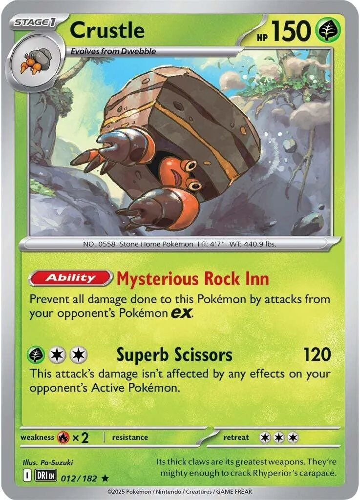 Crustle (012/182) (SV10: Destined Rivals)