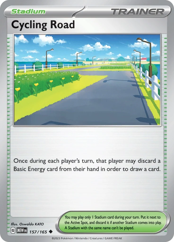Cycling Road (157/165) (SV: Scarlet & Violet 151)