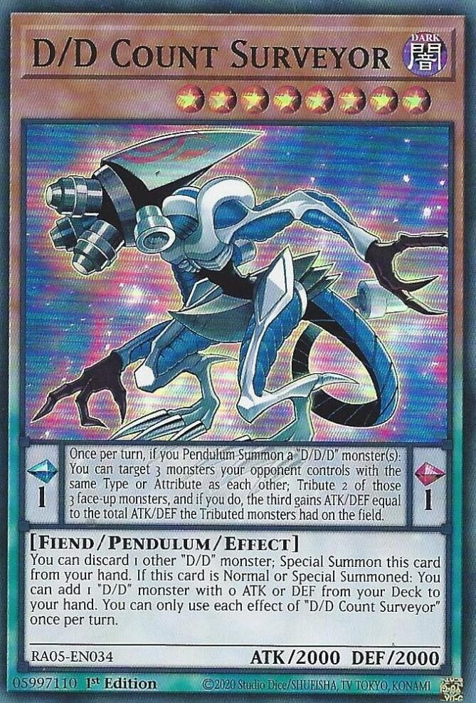 D/D Count Surveyor (RA05-EN034) (Rarity Collection 5)