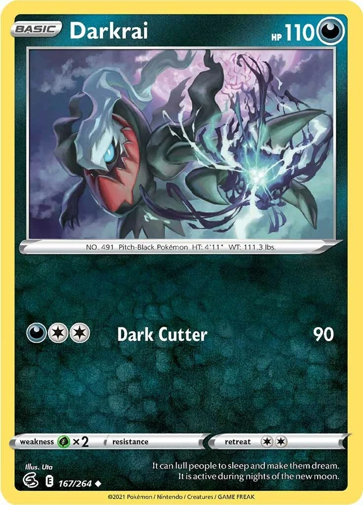 Darkrai (167/264) (SWSH08: Fusion Strike)