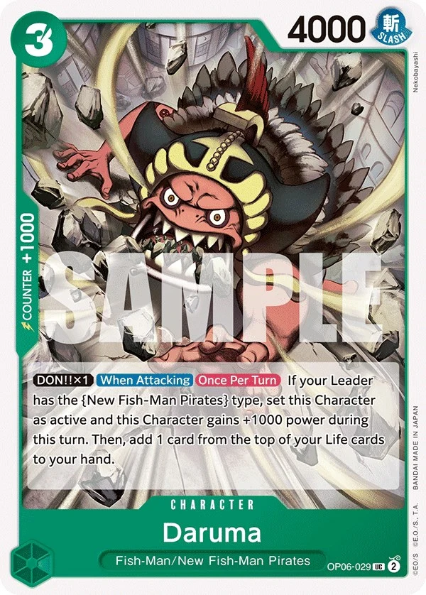 Daruma (OP06-029) (Wings of the Captain)