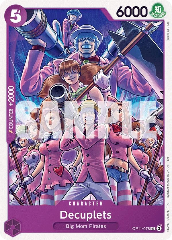 Decuplets (OP11-078) (A Fist of Divine Speed)