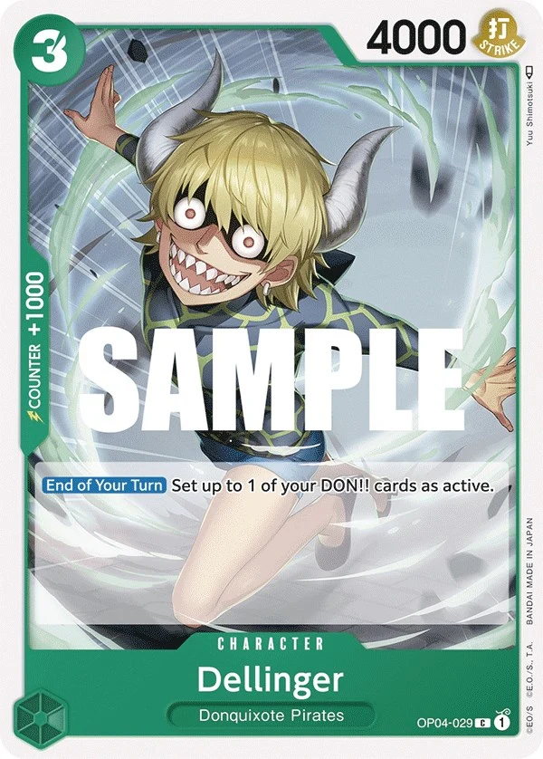Dellinger (OP04-029) (Kingdoms of Intrigue)
