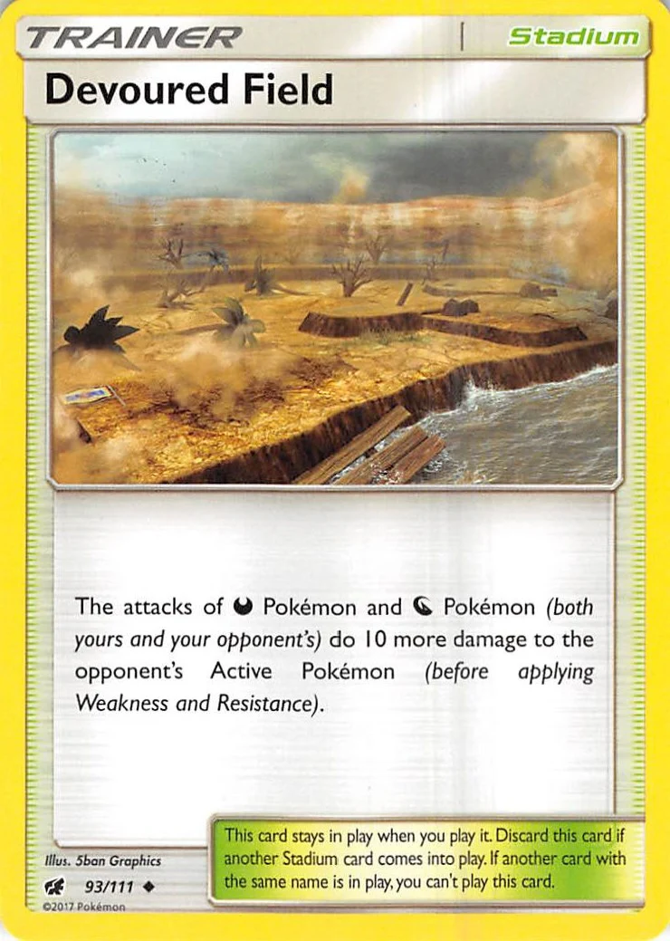 Devoured Field (93/111) (SM - Crimson Invasion)