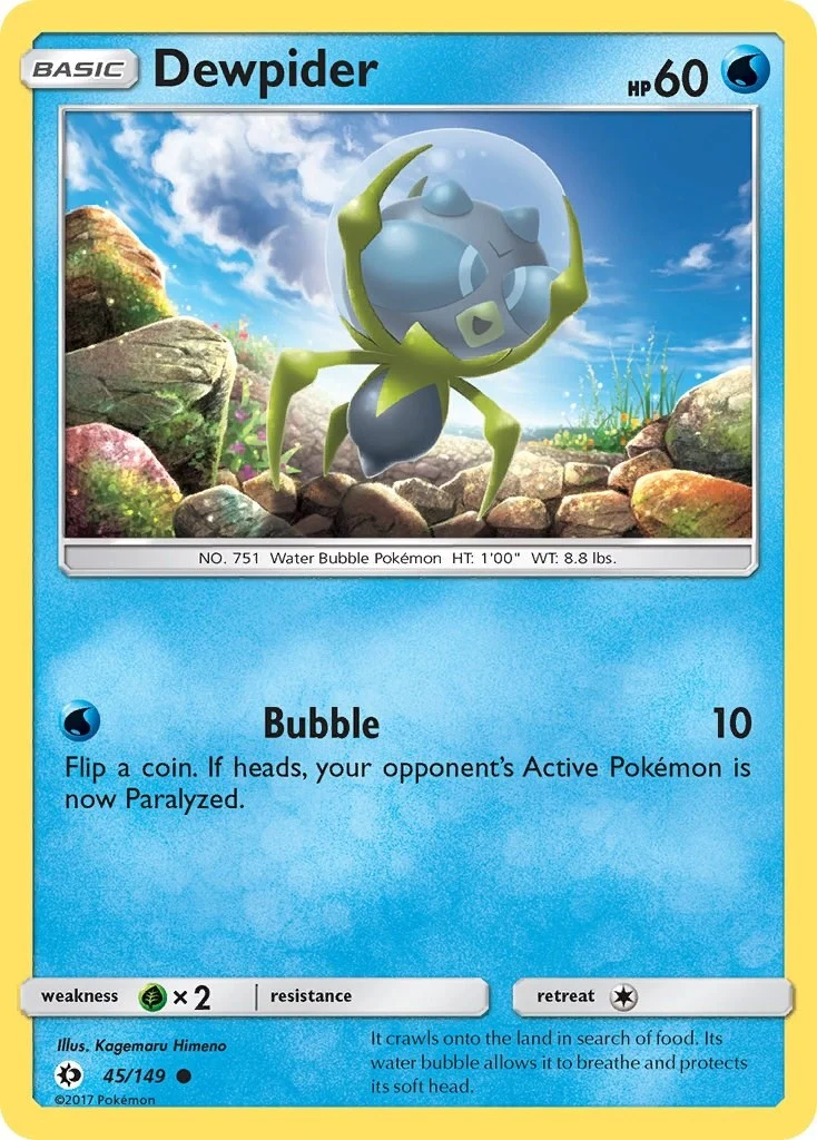Dewpider (45/149) (SM Base Set)