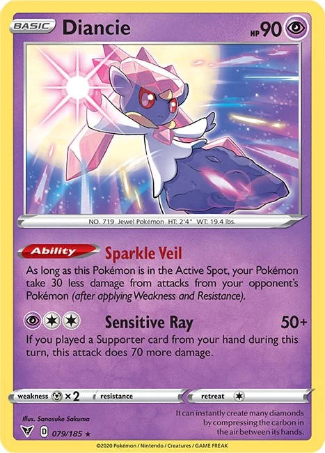 Diancie (079/185) (SWSH04: Vivid Voltage)