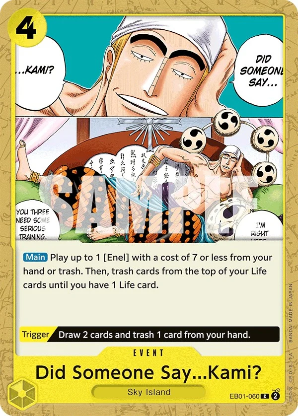Did Someone Say...Kami? (EB01-060) (Extra Booster: Memorial Collection)