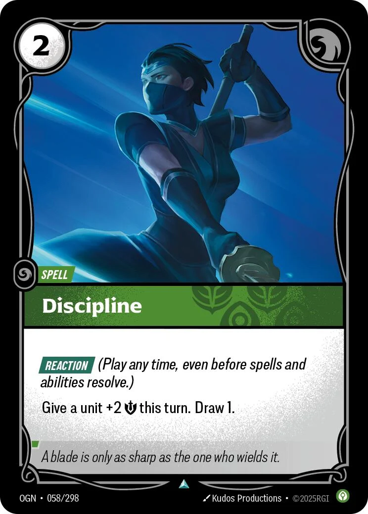 Discipline (058/298) (Origins)