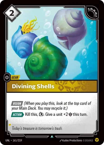 Divining Shells (161/219) (Unleashed)