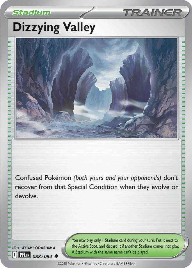 Dizzying Valley (088/094) (ME02: Phantasmal Flames)