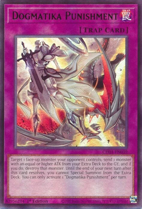 Dogmatika Punishment (CH01-EN039) (THE CHRONICLES DECK: The Fallen & The Virtuous (All-Foil Edition))