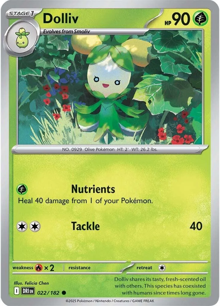 Dolliv (022/182) (SV10: Destined Rivals)