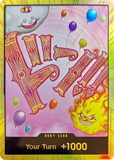 DON!! Card (Big Mom) (Gold) (Premium Booster -The Best-)