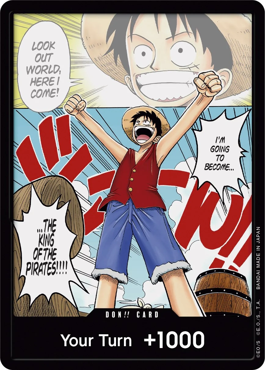 DON!! Card (Manga) (Alternate Art) (Romance Dawn)