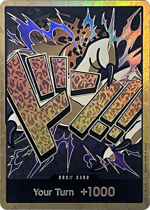 DON!! Card (Rob Lucci) (Gold) (Premium Booster -The Best-)