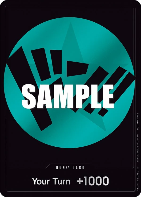 DON!! Card (Teal) (One Piece Promotion Cards)