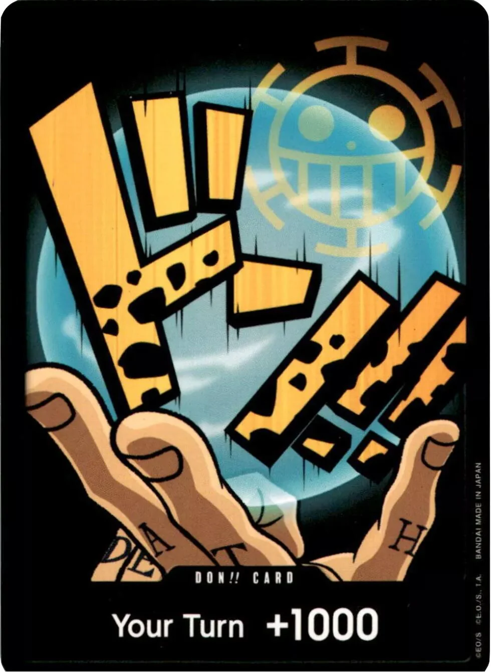 DON!! Card (Trafalgar Law) (Premium Booster -The Best-)