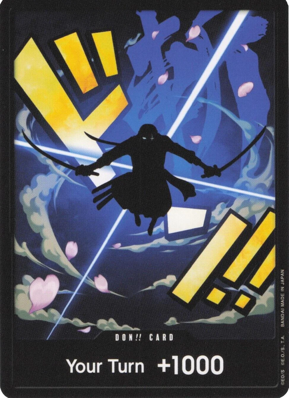 DON!! Card (Zoro) (Premium Booster -The Best-)