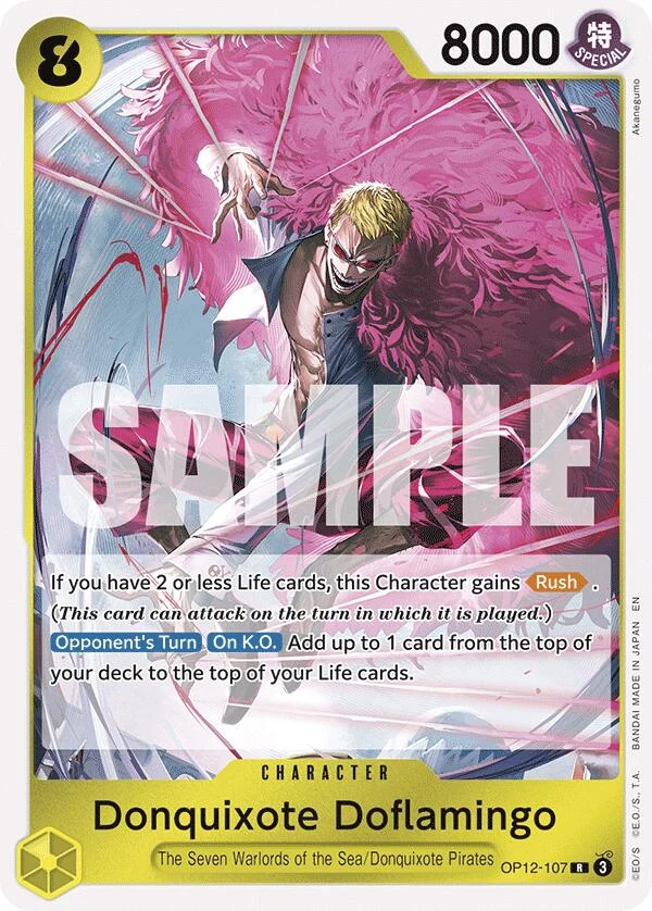 Donquixote Doflamingo (OP12-107) (Legacy of the Master)