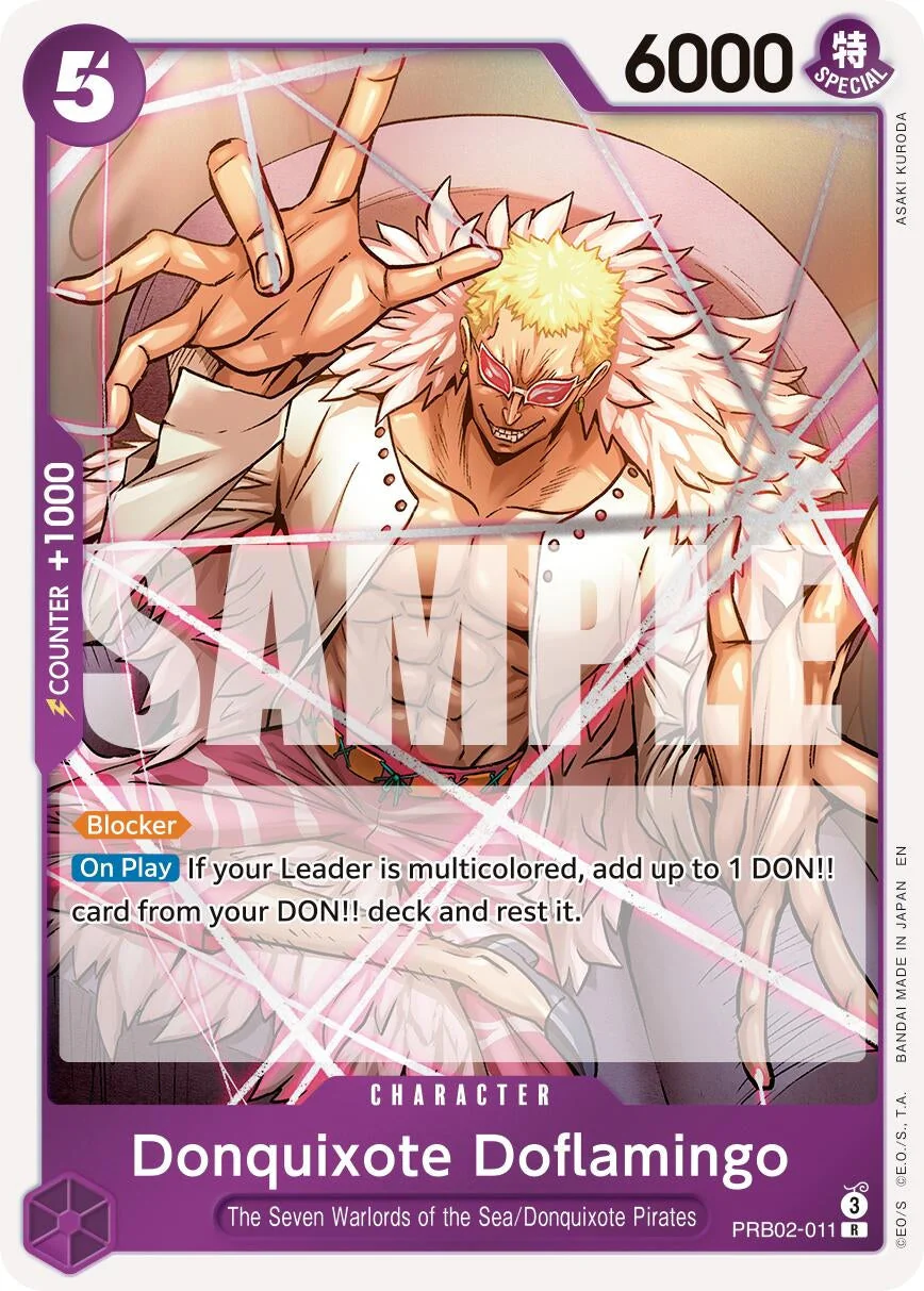 Donquixote Doflamingo (PRB02-011) (Premium Booster -The Best- Vol. 2)