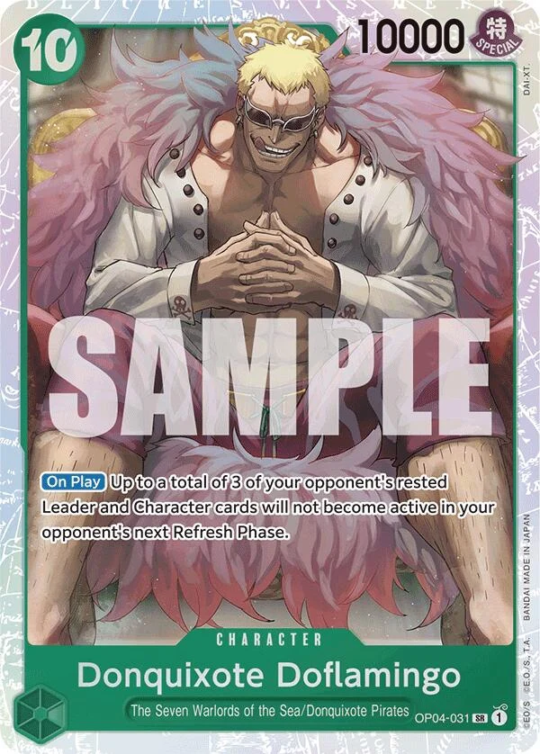 Donquixote Doflamingo (Reprint) (OP04-031) (Premium Booster -The Best-)