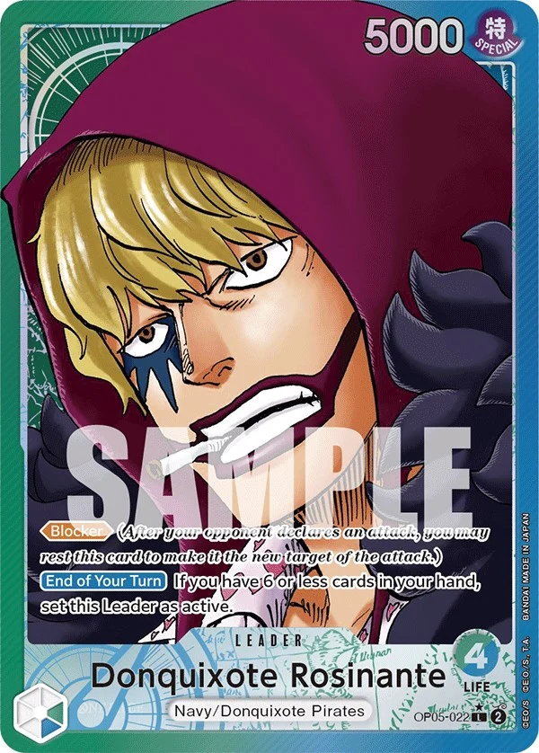 Donquixote Rosinante (022) (Alternate Art) (OP05-022) (Awakening of the New Era)