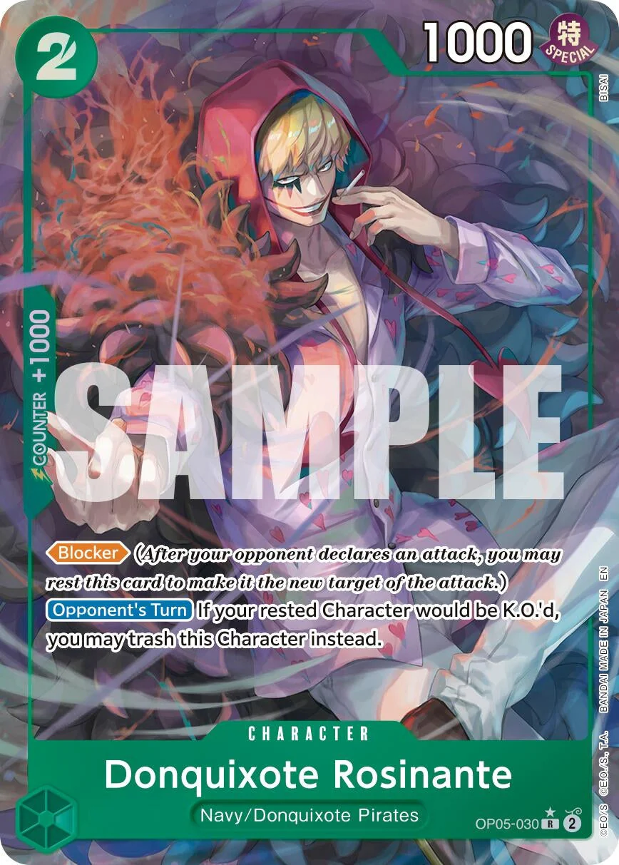 Donquixote Rosinante (Alternate Art) (OP05-030) (Premium Booster -The Best- Vol. 2)