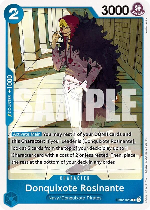 Donquixote Rosinante (EB02-025) (Extra Booster: Anime 25th Collection)