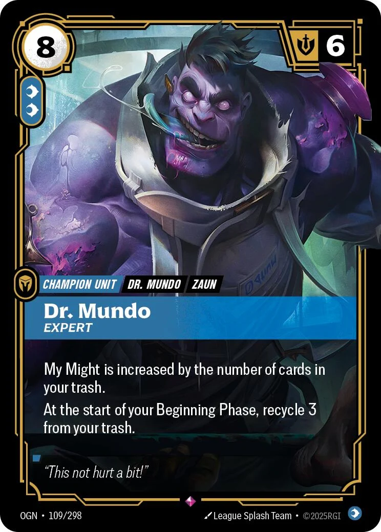 Dr. Mundo - Expert (109/298) (Origins)