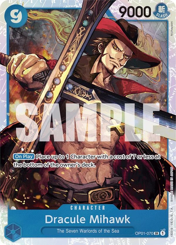 Dracule Mihawk (OP01-070) (Reprint) (OP01-070) (Premium Booster -The Best-)