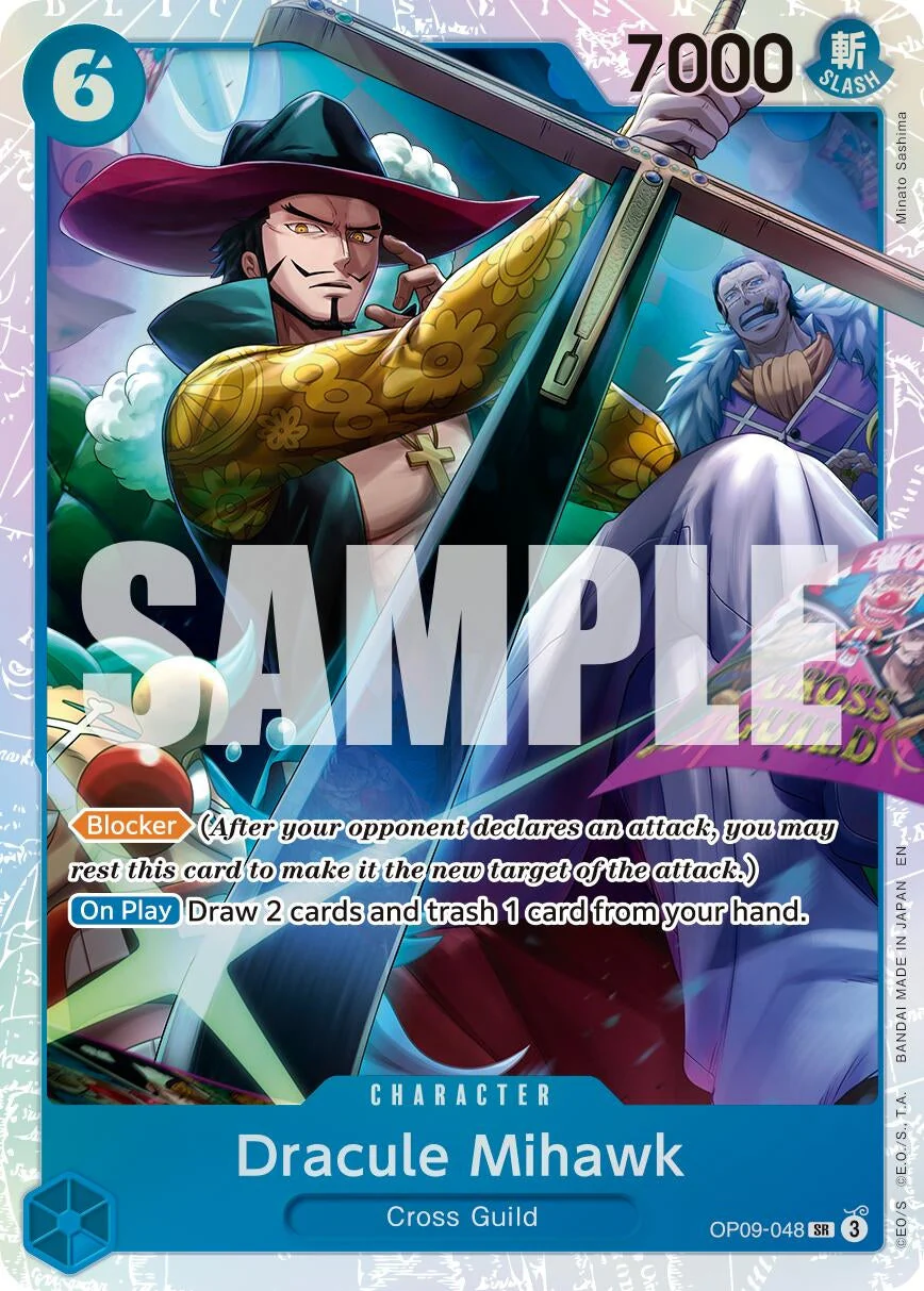 Dracule Mihawk - OP09-048 (Reprint) (OP09-048) (Premium Booster -The Best- Vol. 2)