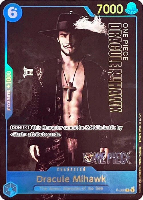 Dracule Mihawk (Premium Card Collection -Live Action Edition-) (P-052) (One Piece Promotion Cards)