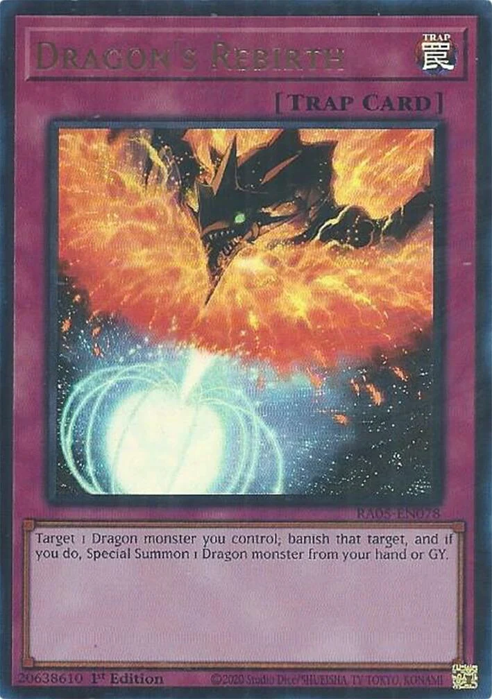 Dragon's Rebirth (Ultra Rare) (RA05-EN078) (Rarity Collection 5)