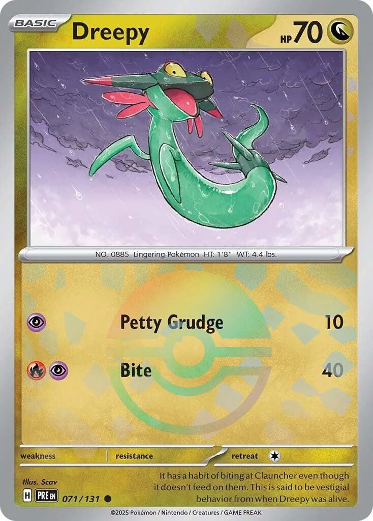 Dreepy (Poke Ball Pattern) (071/131) (SV: Prismatic Evolutions)