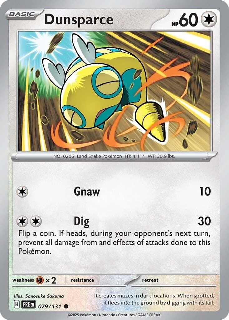 Dunsparce (079/131) (SV: Prismatic Evolutions)